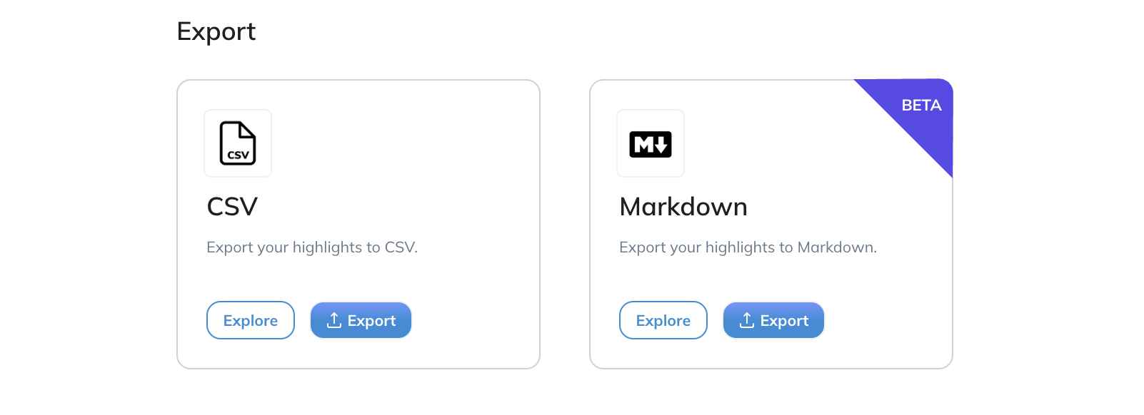 Readwise Export CSV