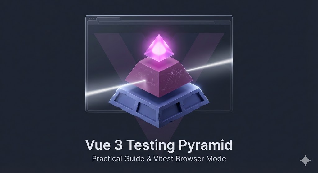 Vue 3 Testing Pyramid with Vitest Browser Mode