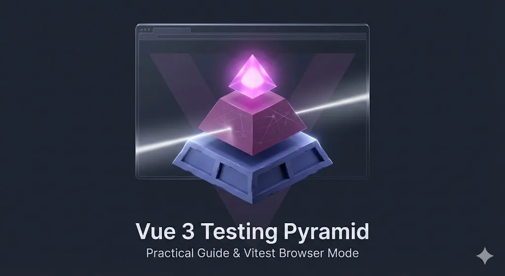 Vue 3 Testing Pyramid with Vitest Browser Mode